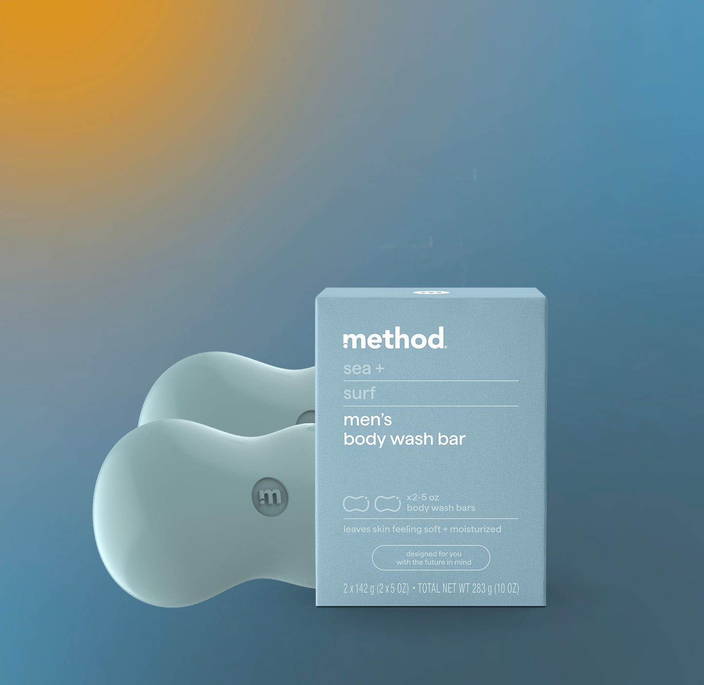 bar soap - sea + surf. 2 bars