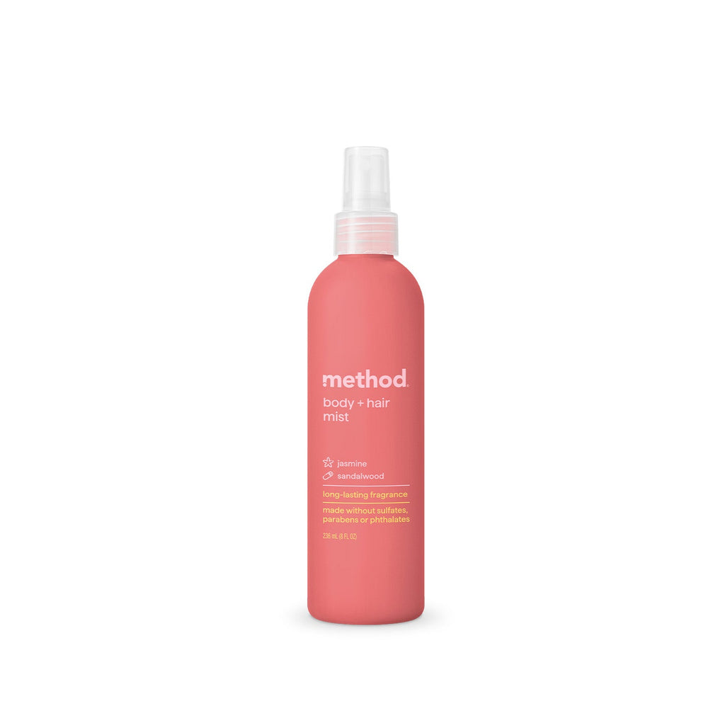 body + hair mist - jasmine + sandalwood. 8 fl oz
