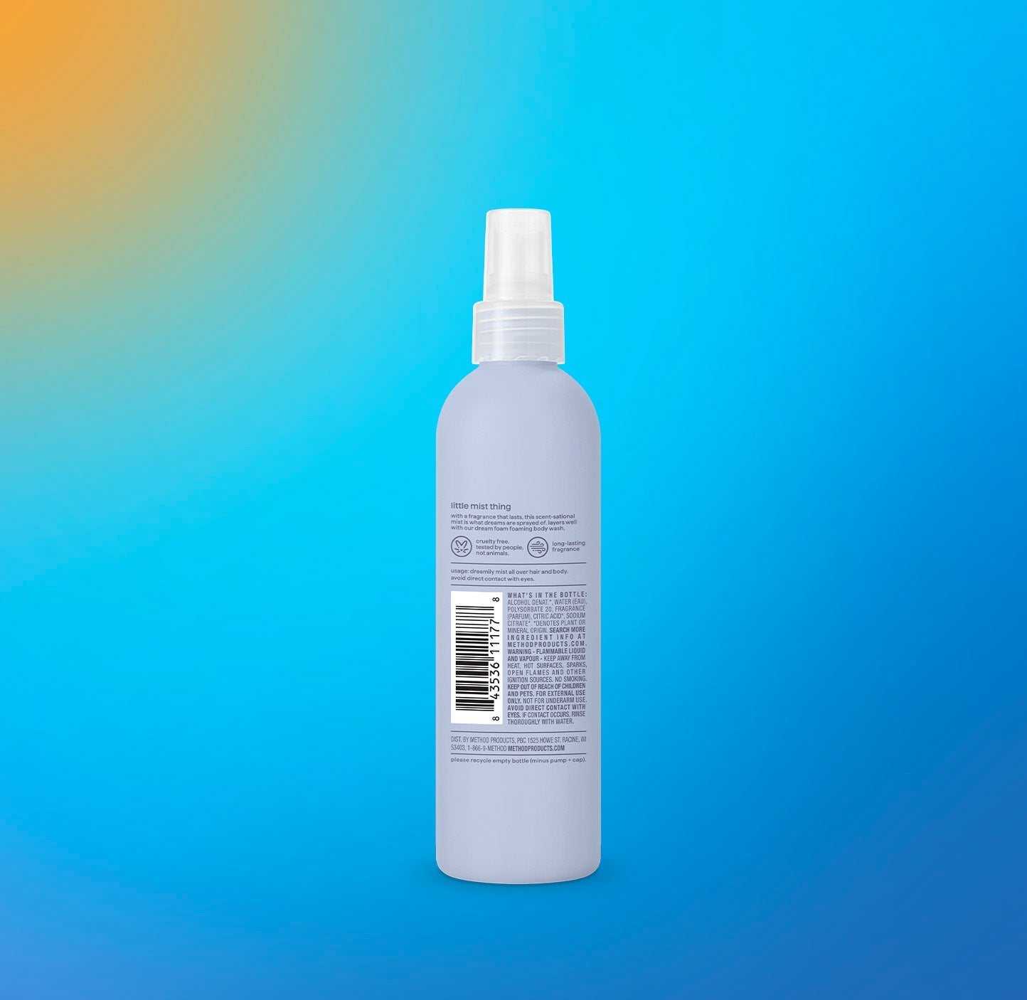 body + hair mist - sea spray + salt air. 8 fl oz