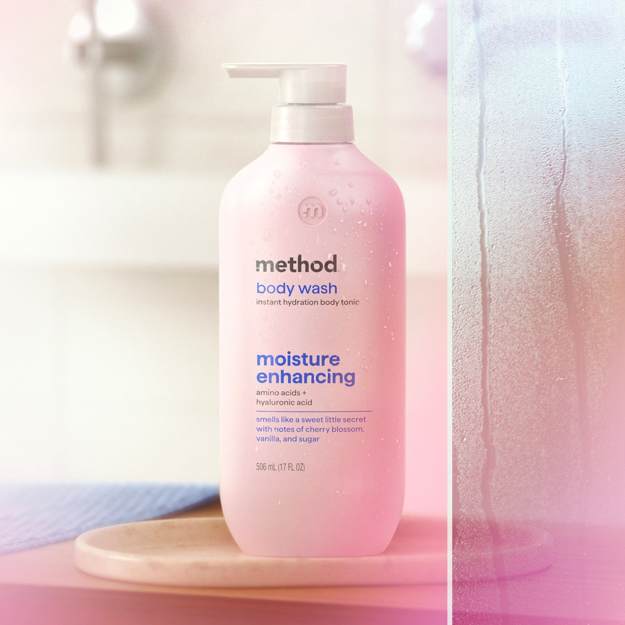 body wash tonic - moisture enhancing. amino acids + hyaluronic acid. 17 fl oz