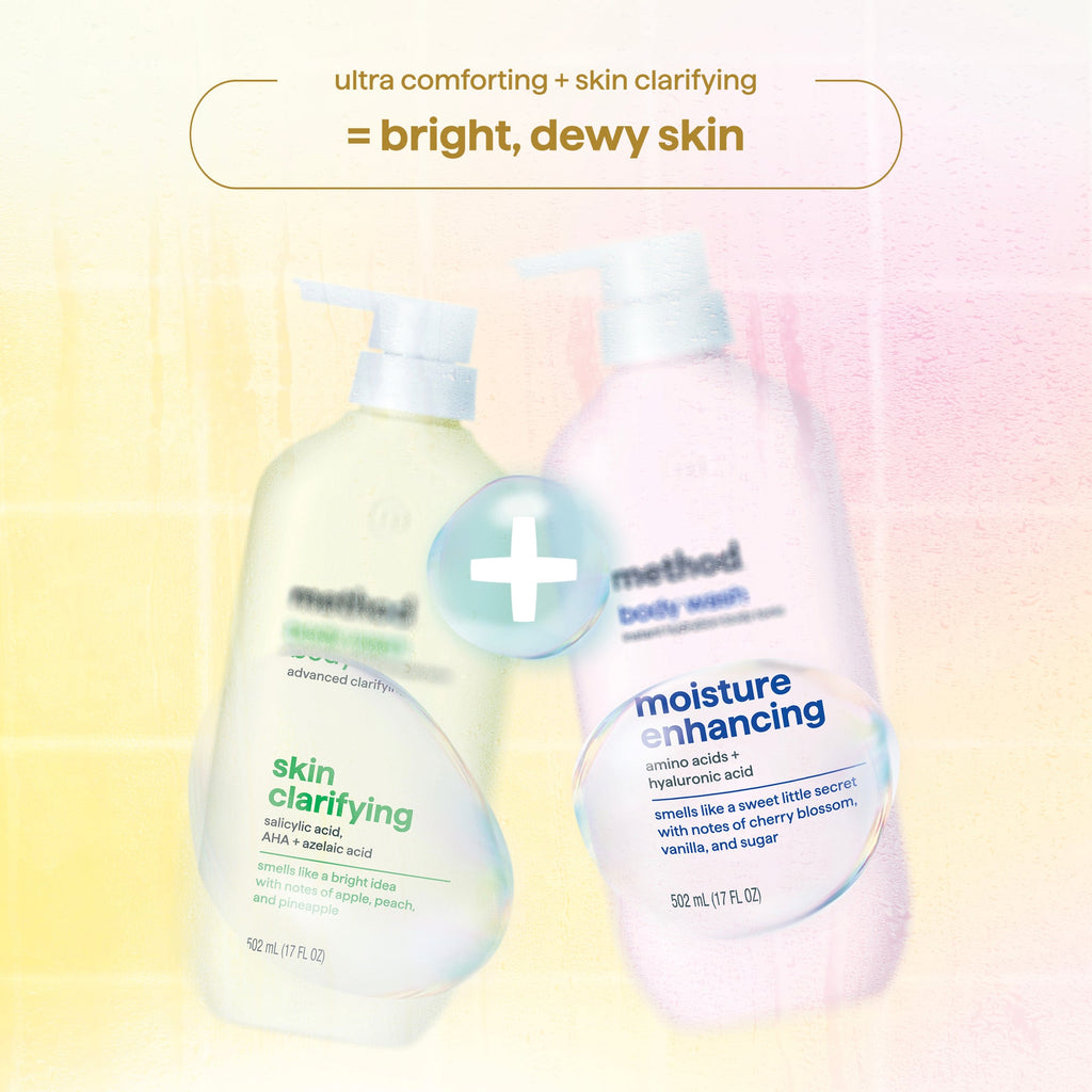 body wash tonic - skin?clarifying. salicylic acid. AHA + azelaic acid. 17 fl oz
