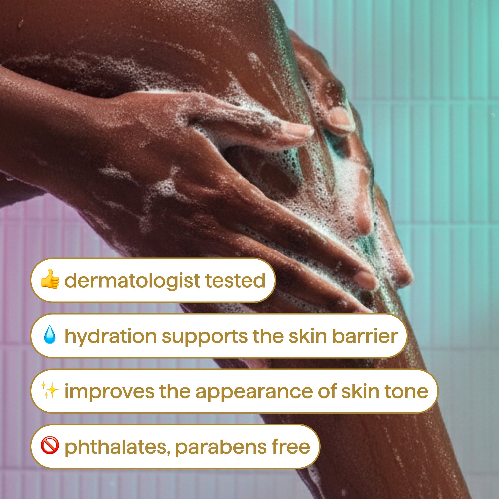 body wash tonic - skin?clarifying. salicylic acid. AHA + azelaic acid. 17 fl oz