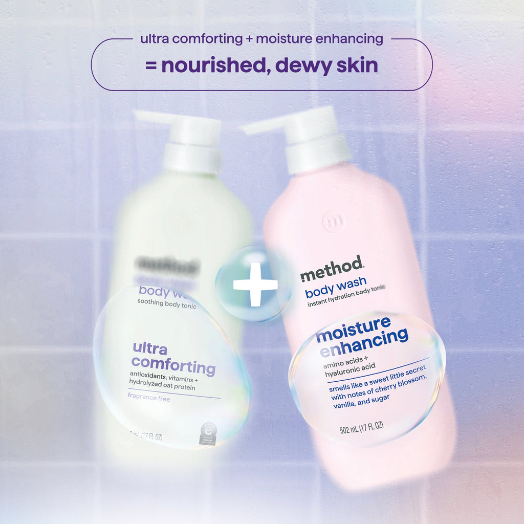 body wash tonic - ultra?comforting. antioxidants. vitamins + hydrolyzed oat protein. 17 fl oz