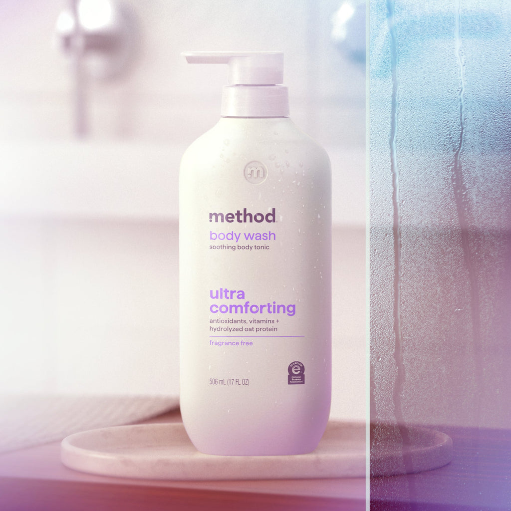 body wash tonic - ultra?comforting. antioxidants. vitamins + hydrolyzed oat protein. 17 fl oz