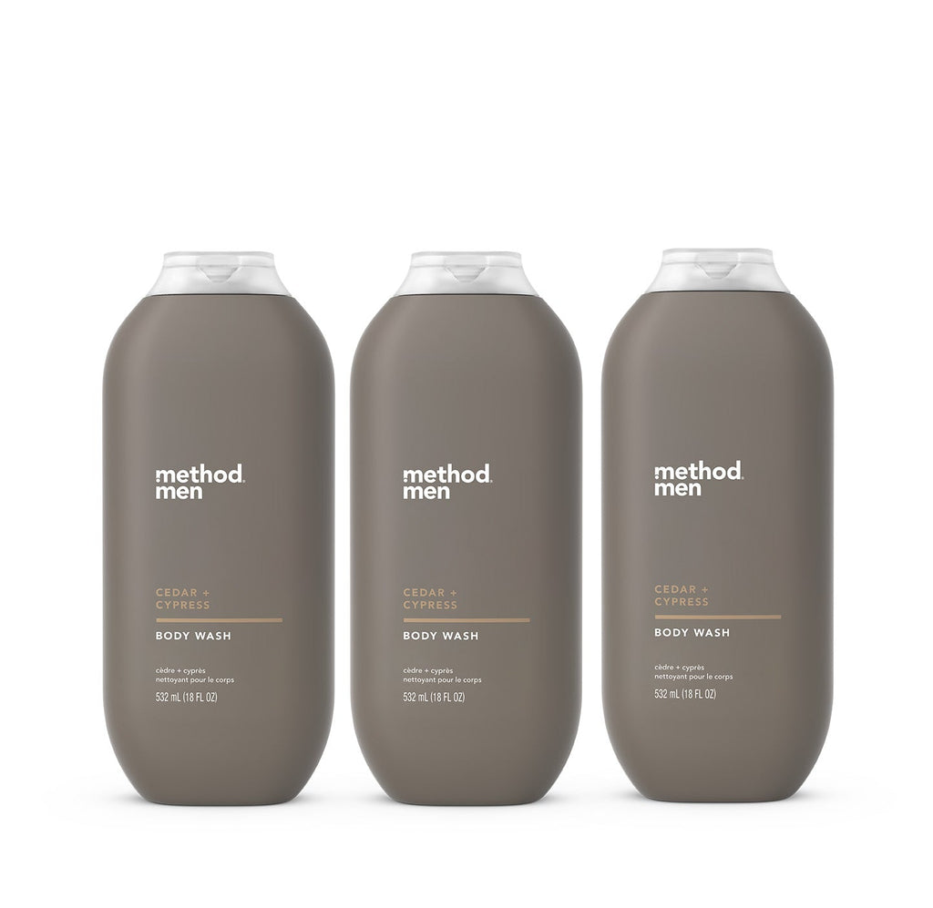 men body wash 3-count bundle - cedar + cypress