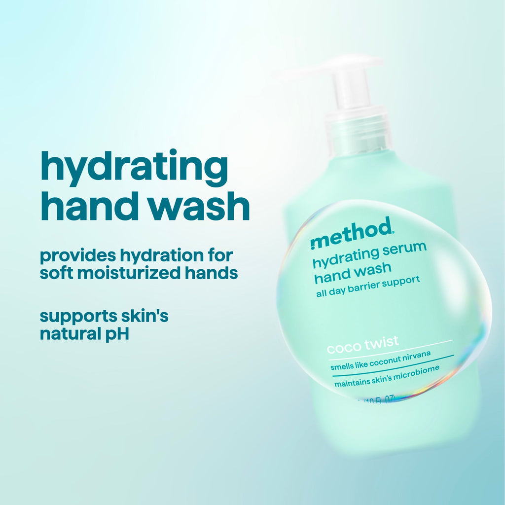 hydrating hand serum hand wash - coco twist. 10 oz