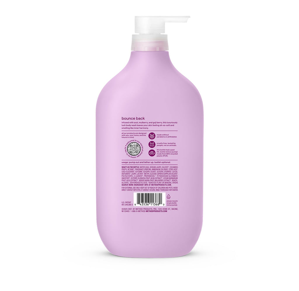 body wash - berry balance. 28 fl oz