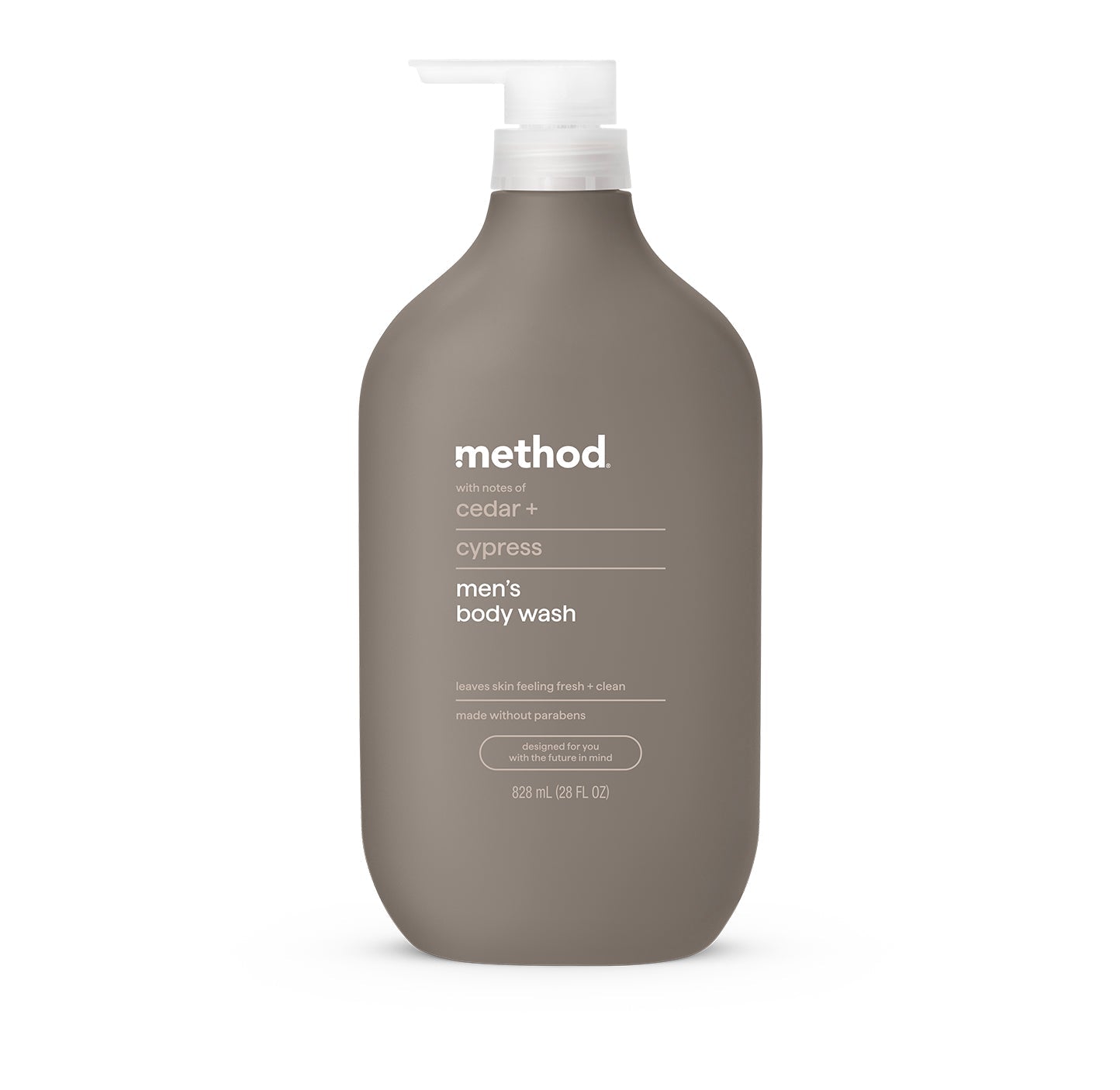 body wash - cedar + cypress. 28 fl oz