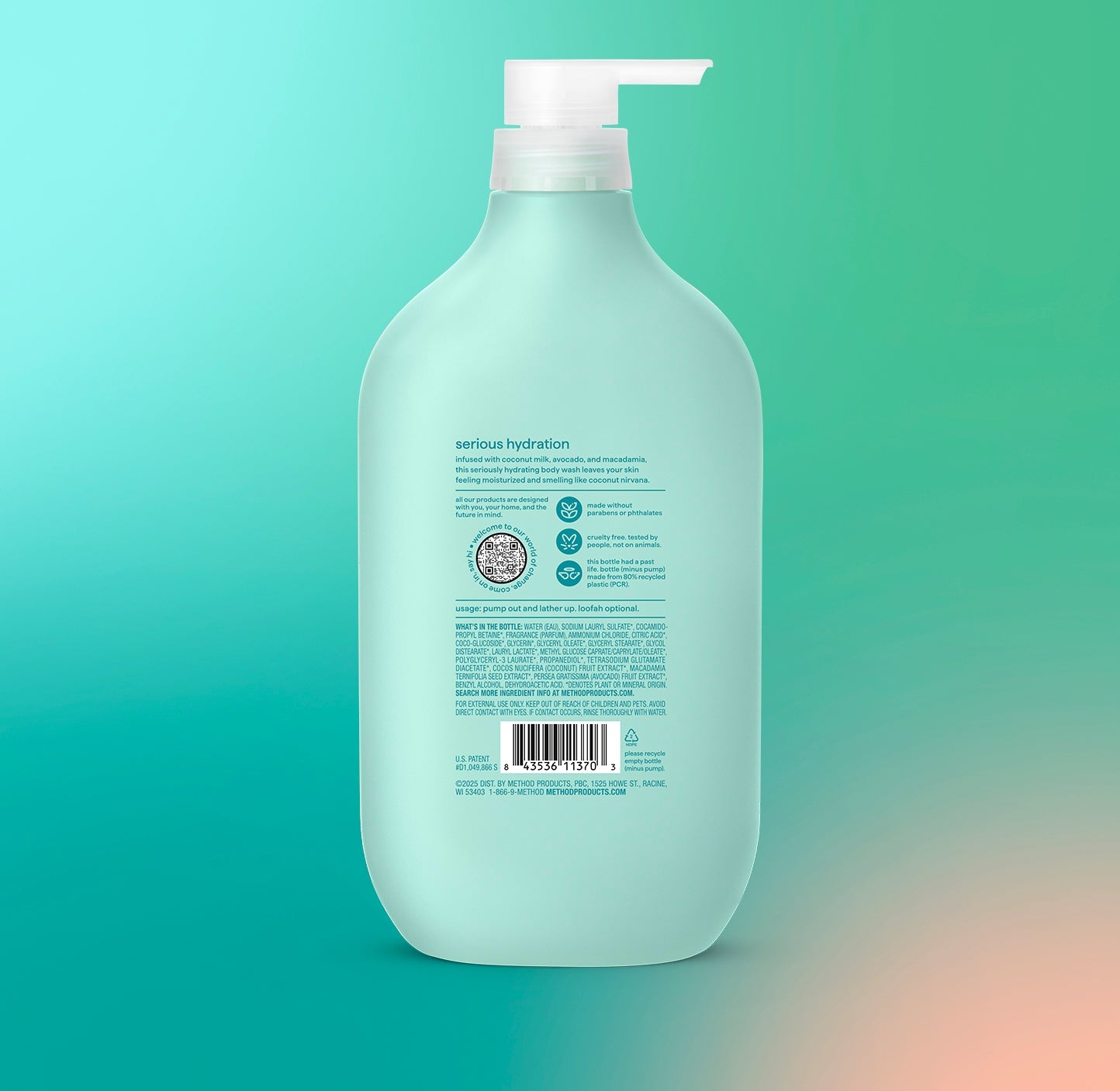 body wash - coco twist. 28 fl oz