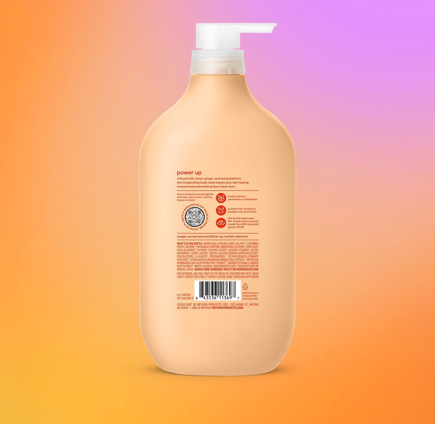 body wash - energy boost. 28 fl oz