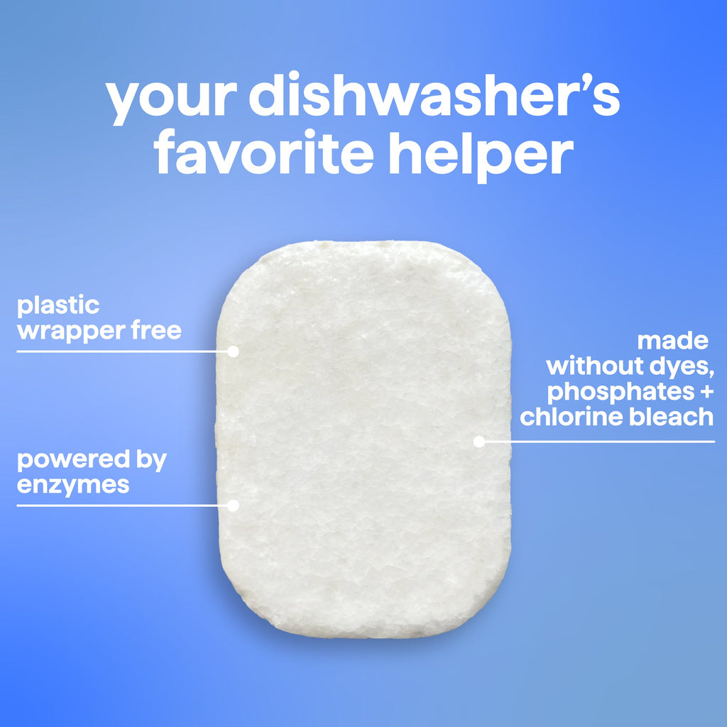 super shine dishwasher tablets - free + clear. 24 ct