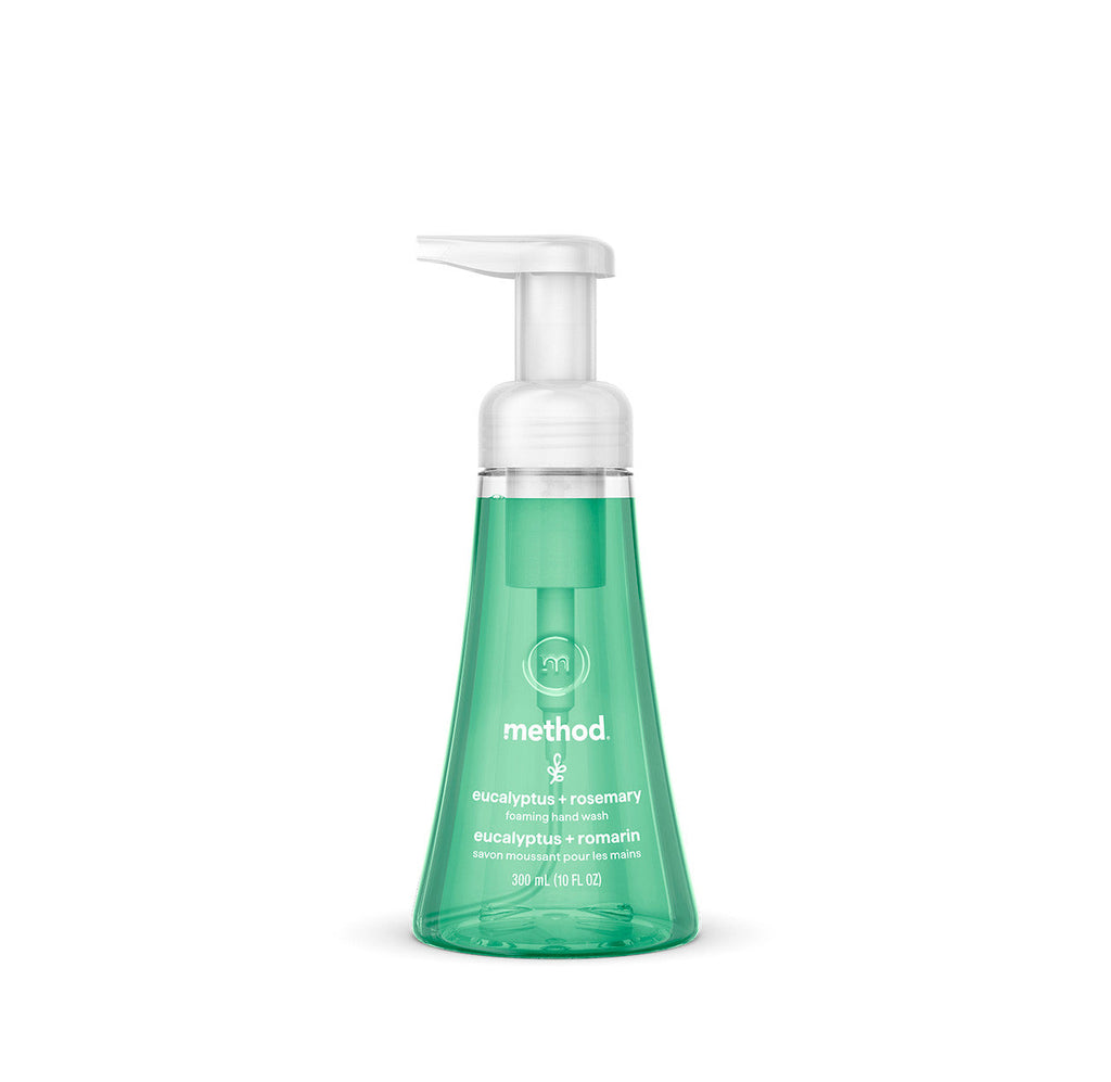 foaming hand wash - eucalyptus + rosemary. 10 fl oz