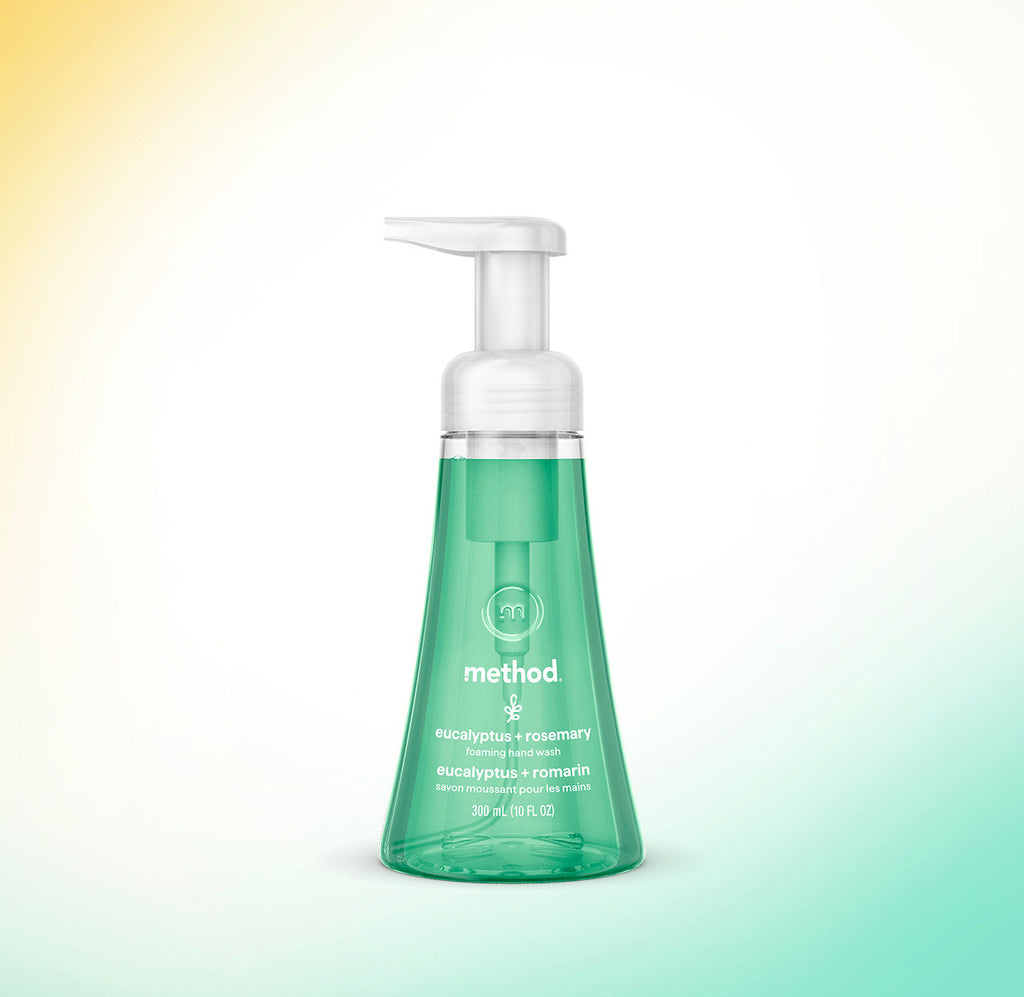 foaming hand wash - eucalyptus + rosemary. 10 fl oz
