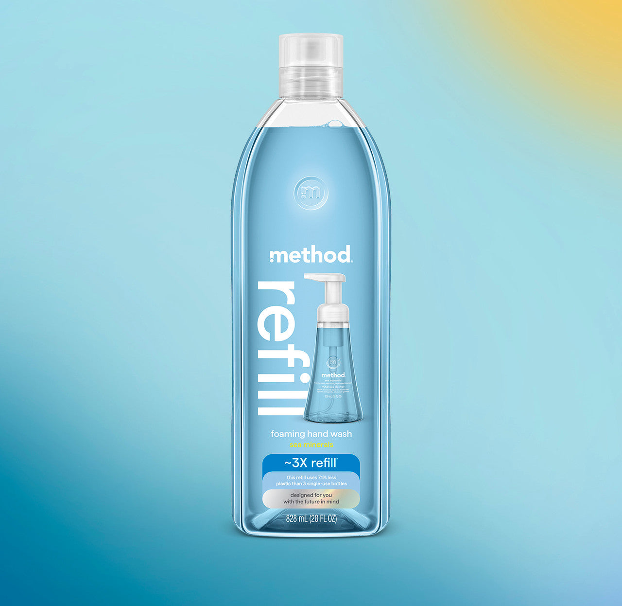 foaming hand wash refill - sea minerals. 28 fl oz 1