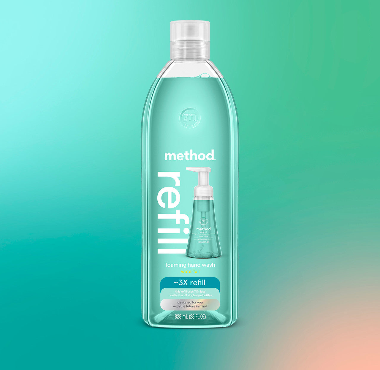 foaming hand wash refill - waterfall. 28 fl oz 1