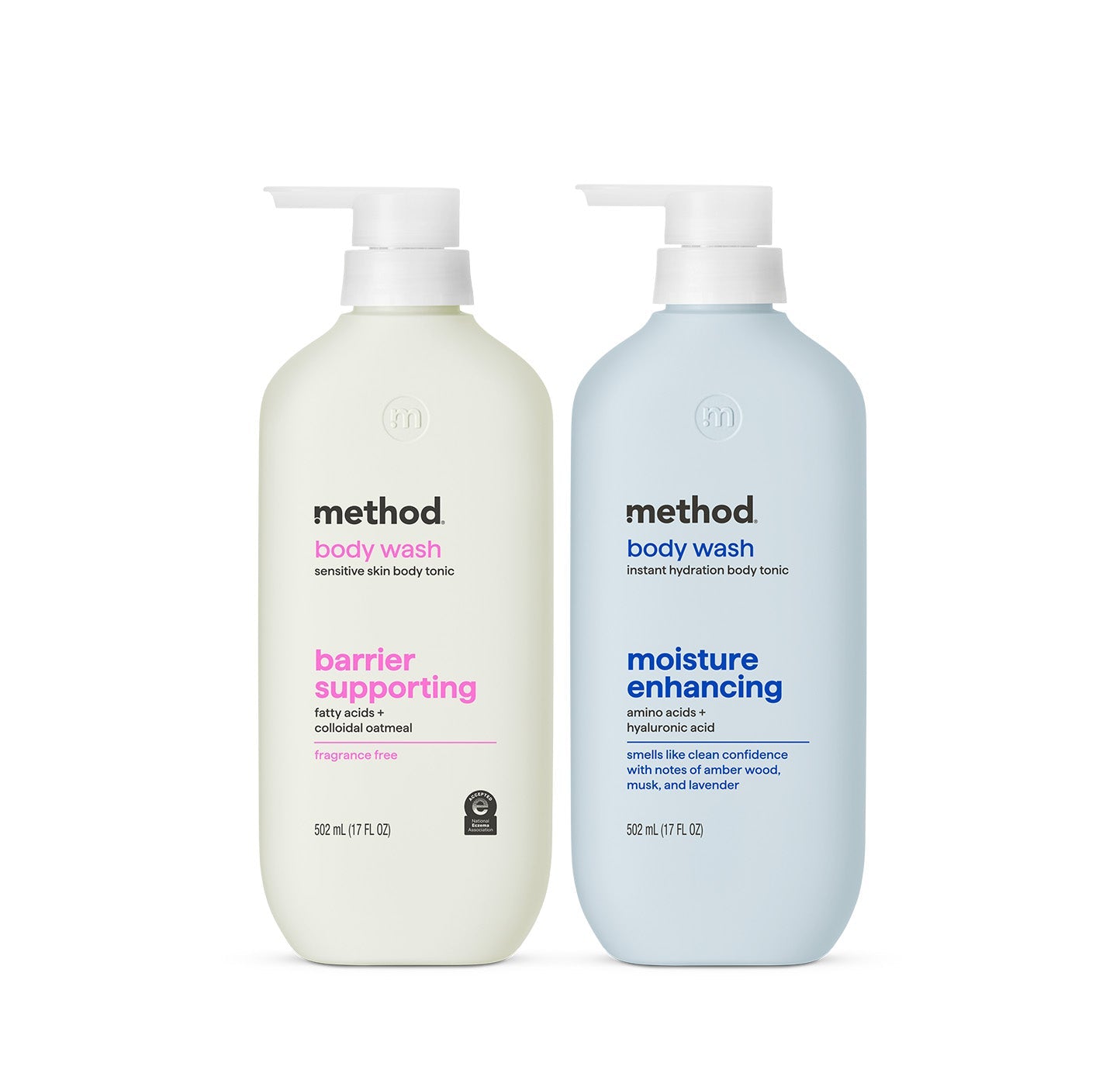dewy glow barrier supporting + moisture enhancing body wash tonic bundle. 34 fl oz