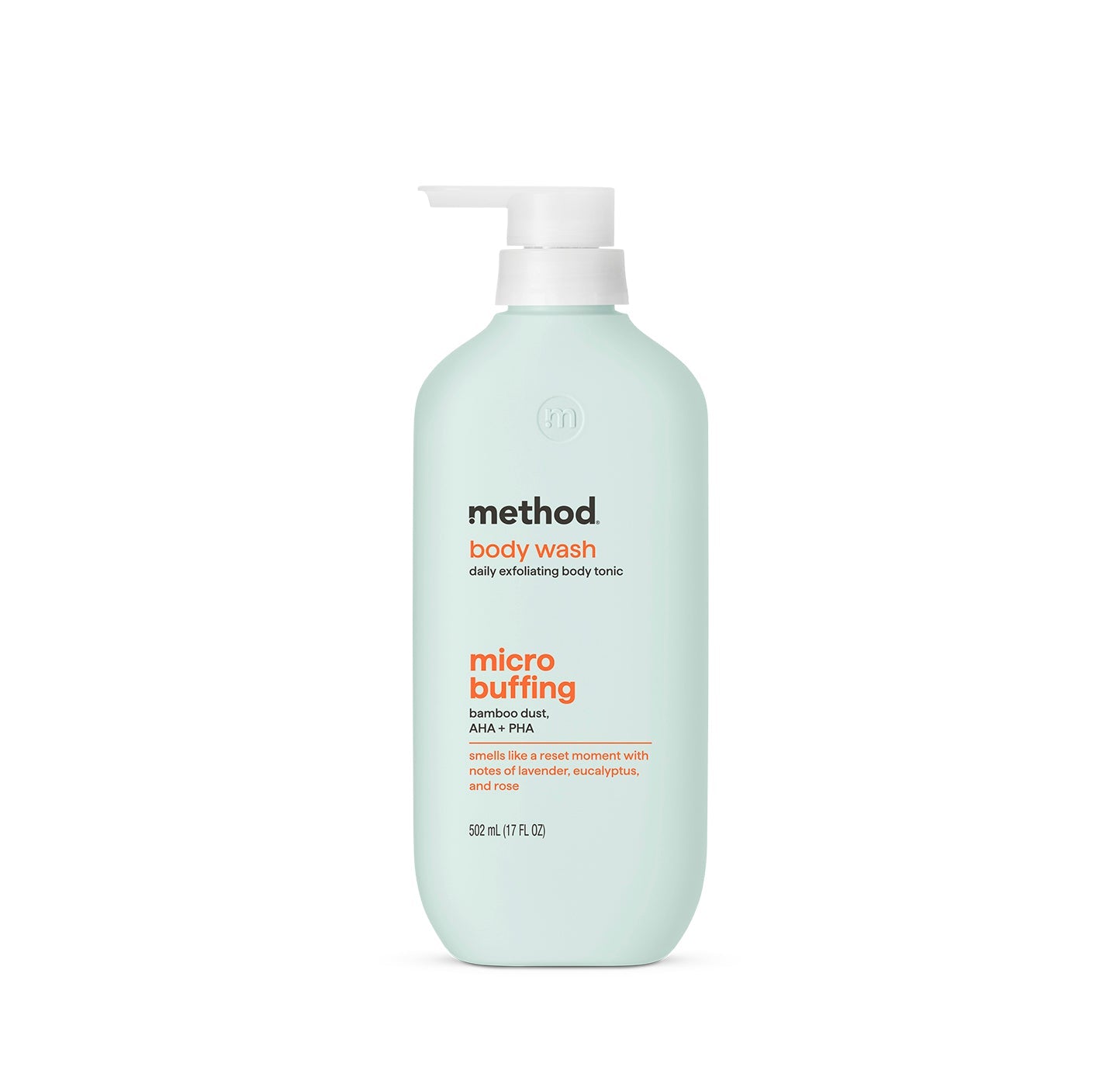 body wash tonic - micro buffing. bamboo dust. AHA + PHA. 17 fl oz