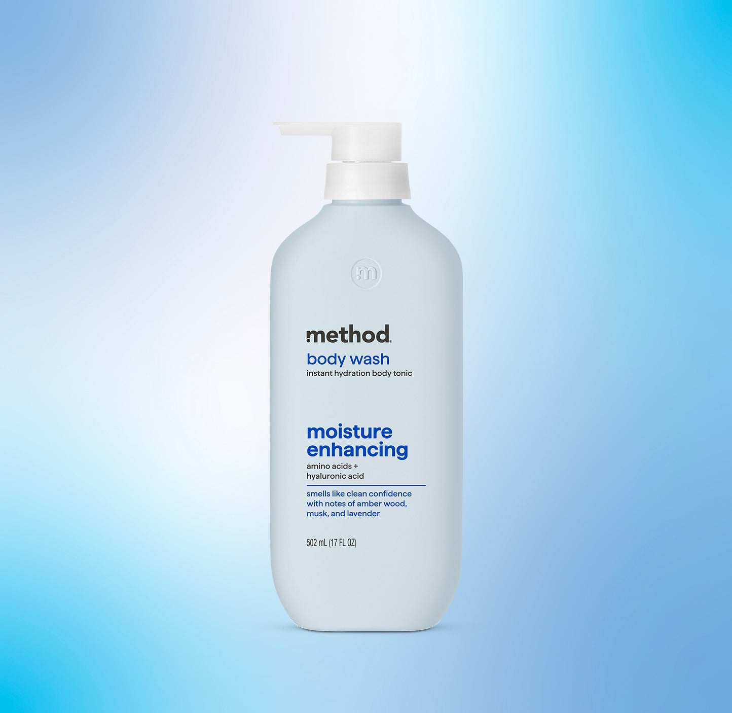 body wash tonic - moisture enhancing. amino acids + hyaluronic acid. 17 fl oz