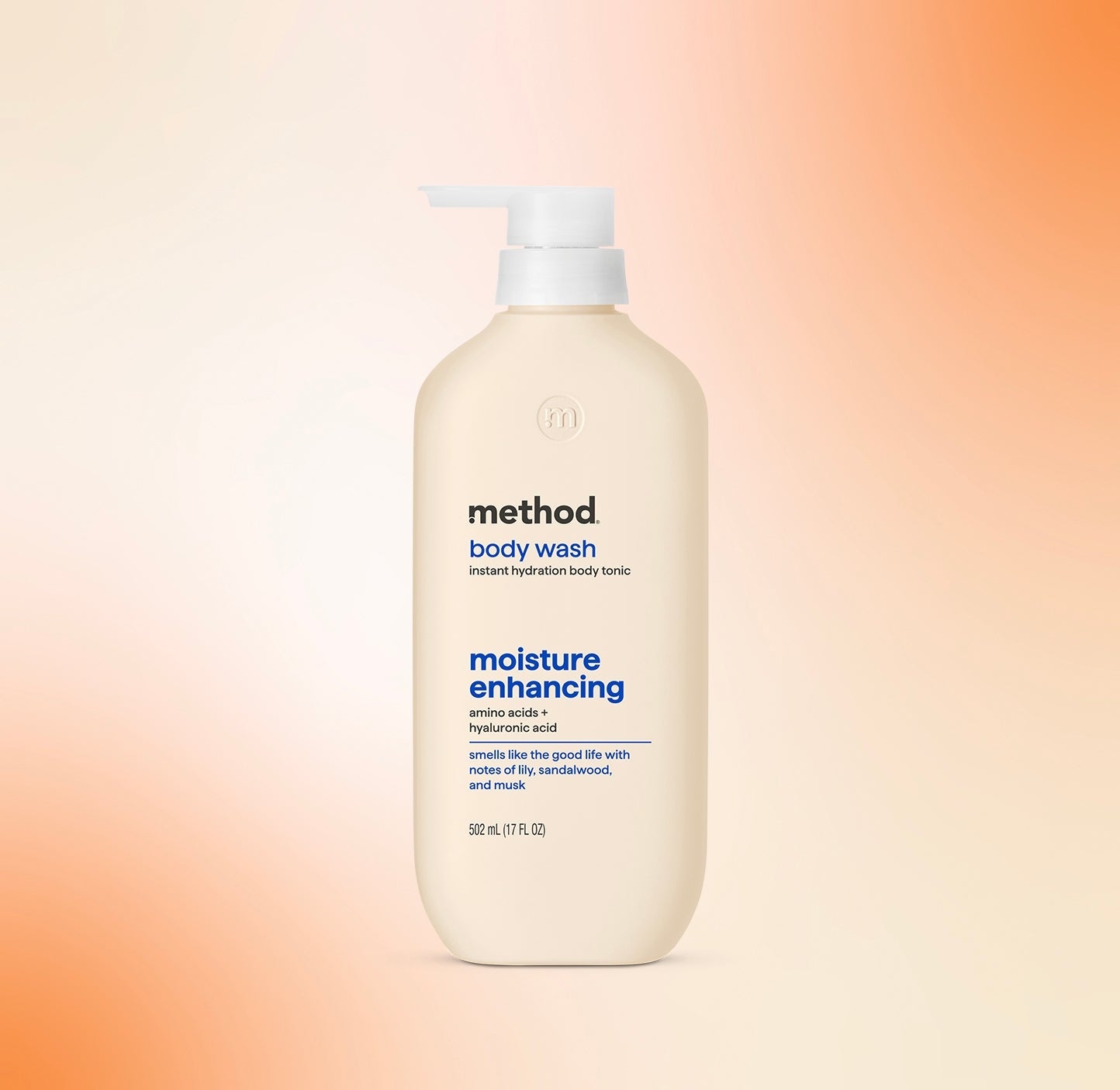 body wash tonic - moisture enhancing.?amino acids + hyaluronic acid. 17 fl oz