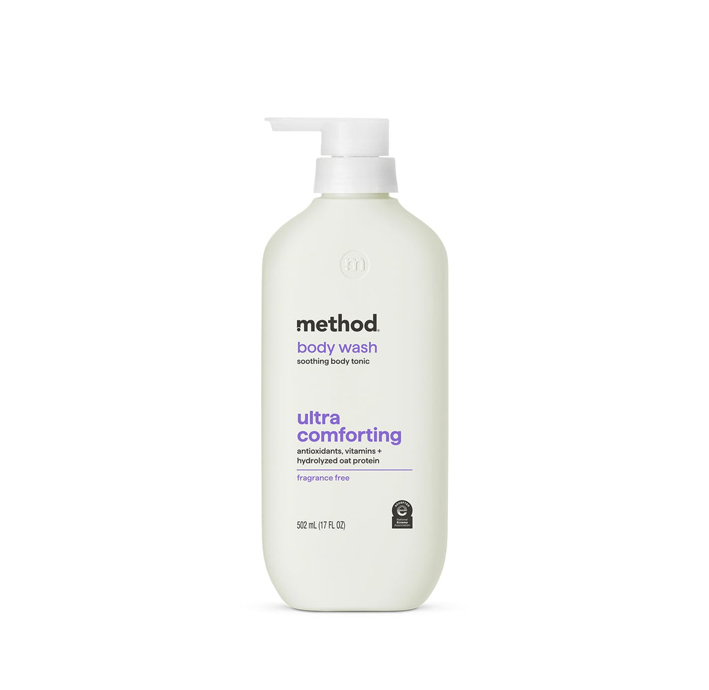body wash tonic - ultra?comforting. antioxidants. vitamins + hydrolyzed oat protein. 17 fl oz