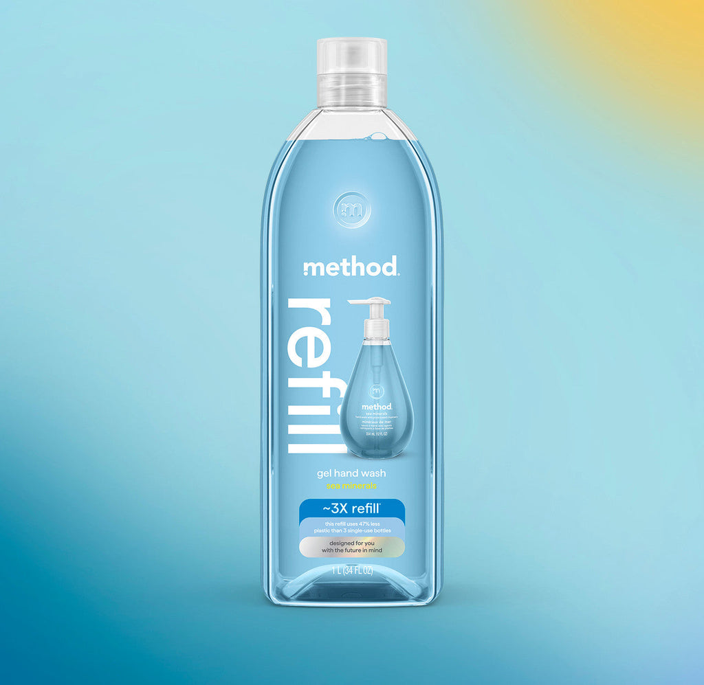 gel hand wash refill - sea minerals. 34 fl oz 1