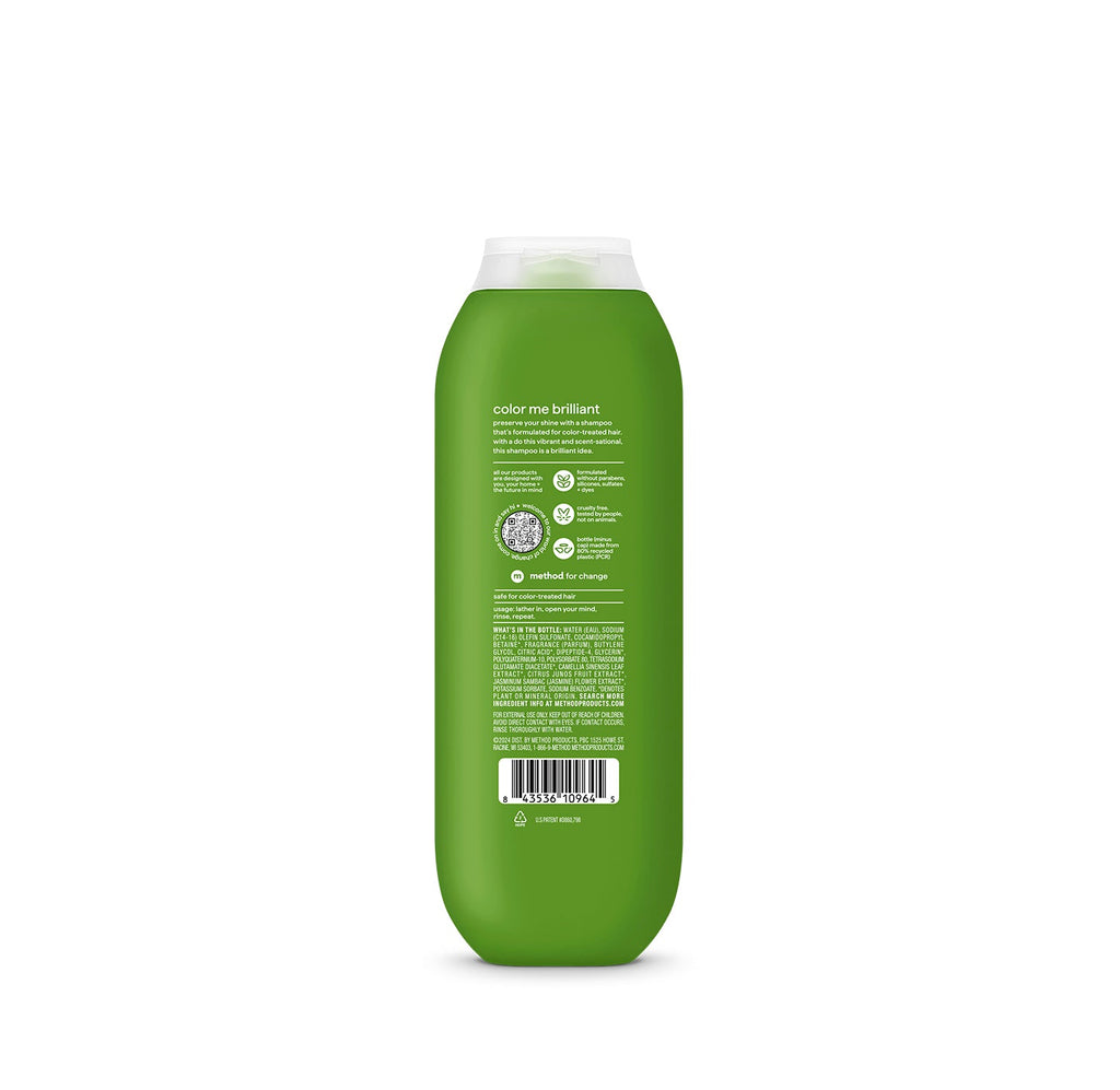 vibrant color shampoo - mindful matcha. 14 fl oz