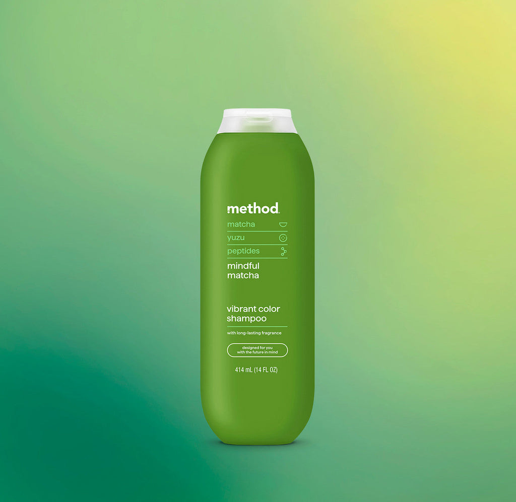 vibrant color shampoo + conditioner bundle - mindful matcha. 27.5 oz
