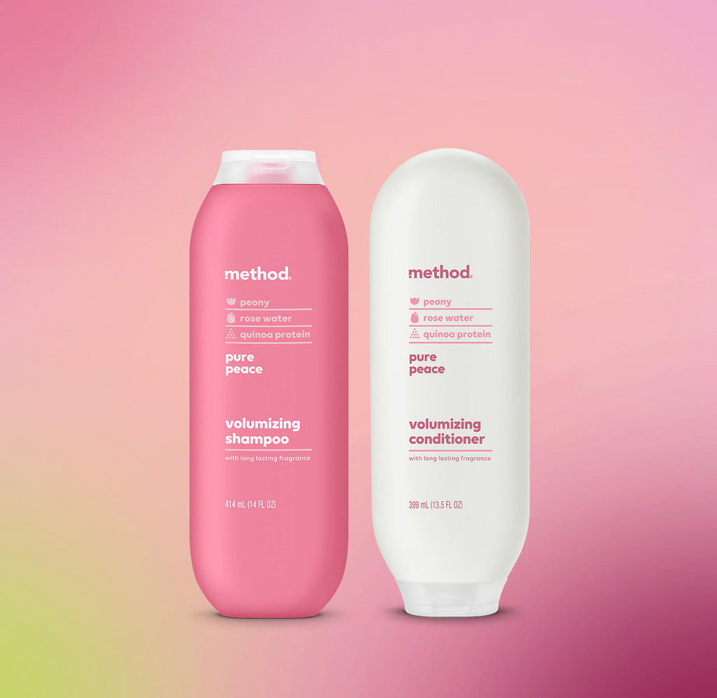 volumizing shampoo + conditioner bundle - pure peace. 27.5 fl oz