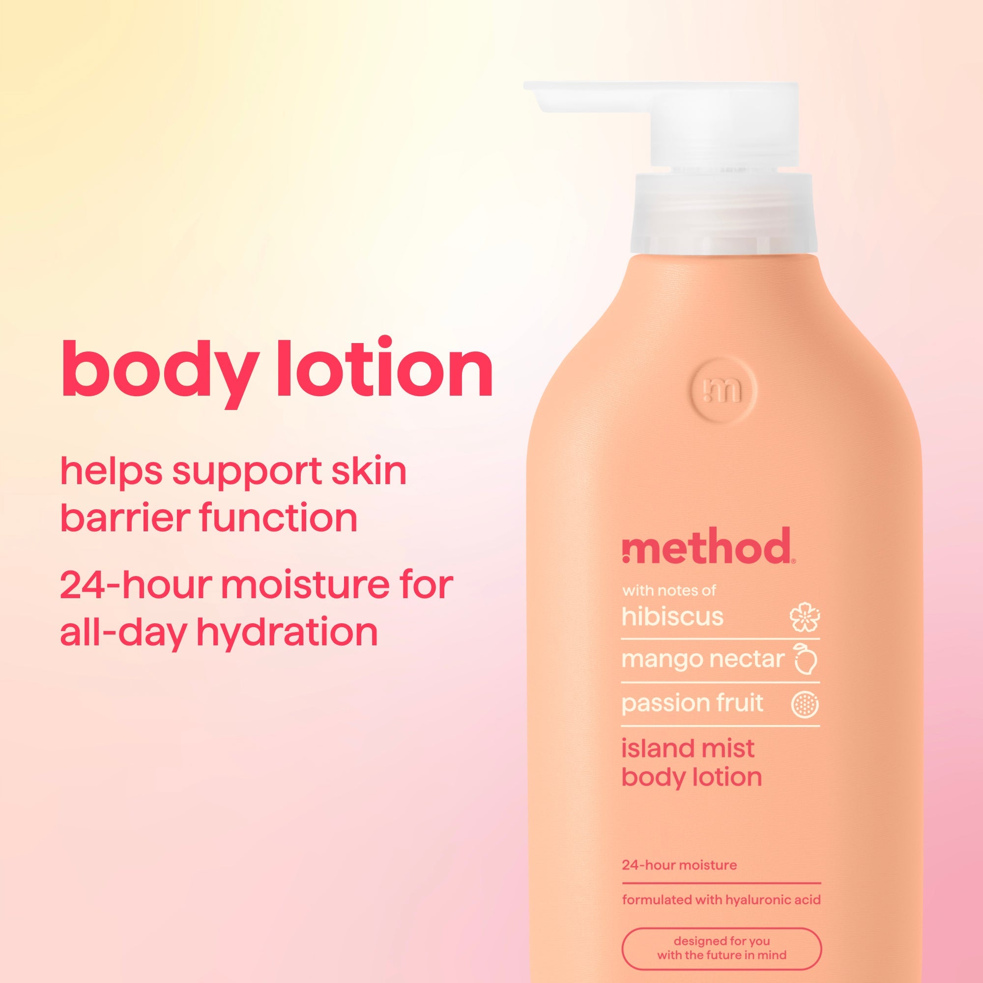 body lotion - island mist. 14 fl oz