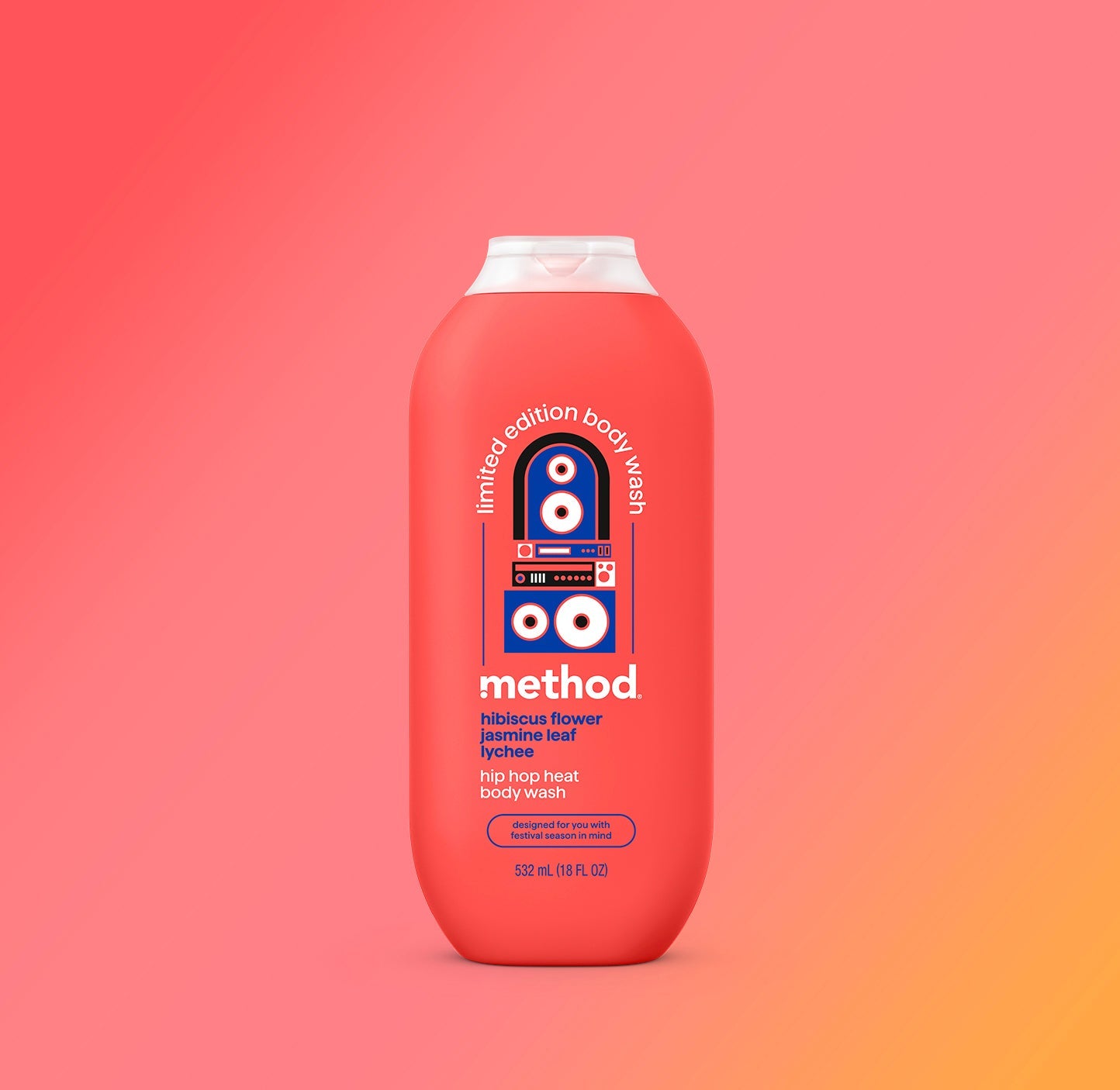 body wash - hip hop heat. 18 fl oz