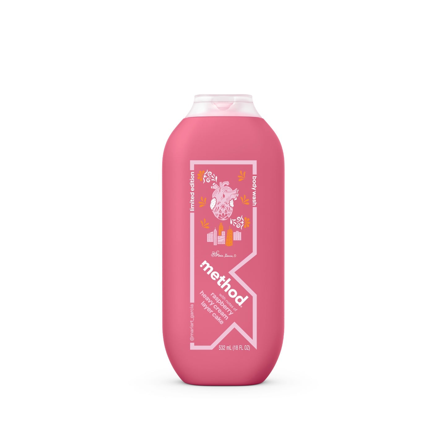 limited edition body wash. artist collection. chicago