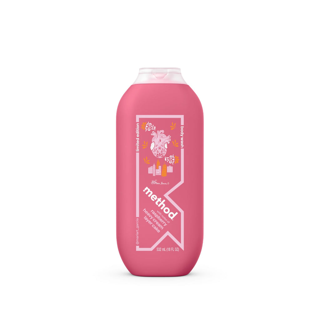 limited edition body wash. artist collection. chicago