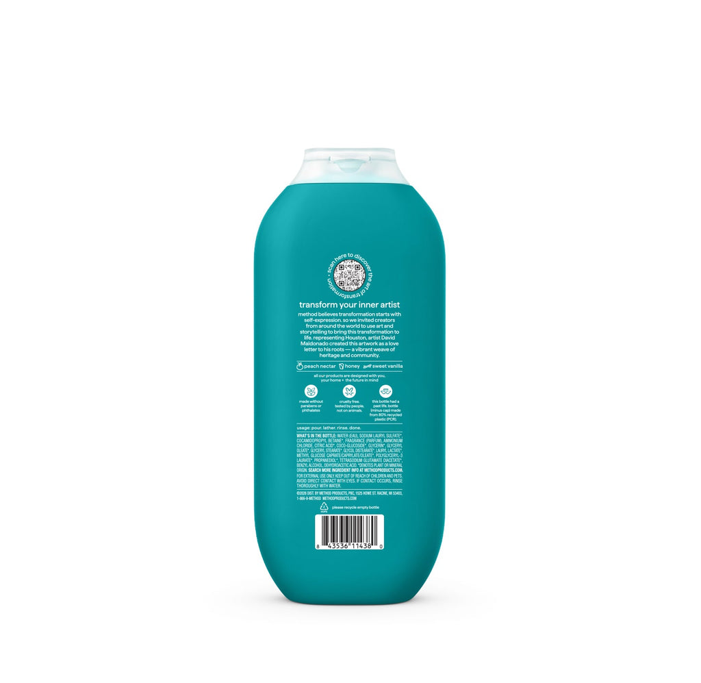 limited edition body wash. artist collection. houston