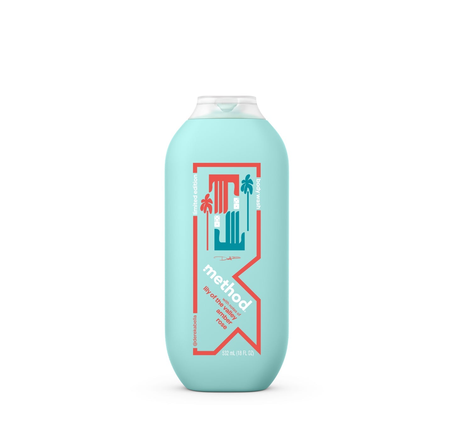 limited edition body wash. artist collection. miami