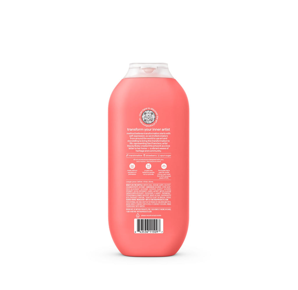 limited edition body wash. artist collection. san francisco