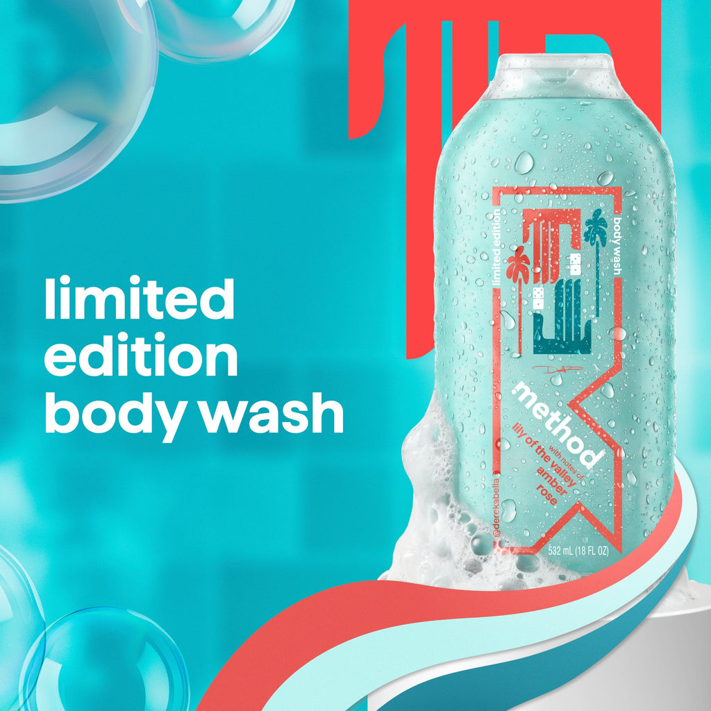 limited edition body wash. artist collection. miami