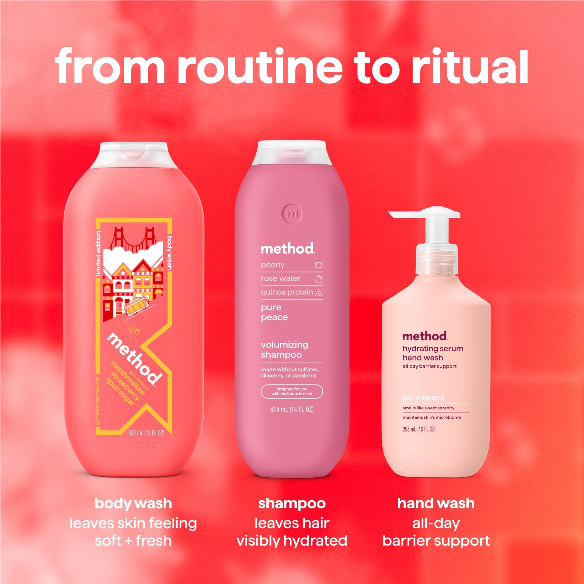 limited edition body wash. artist collection. san francisco