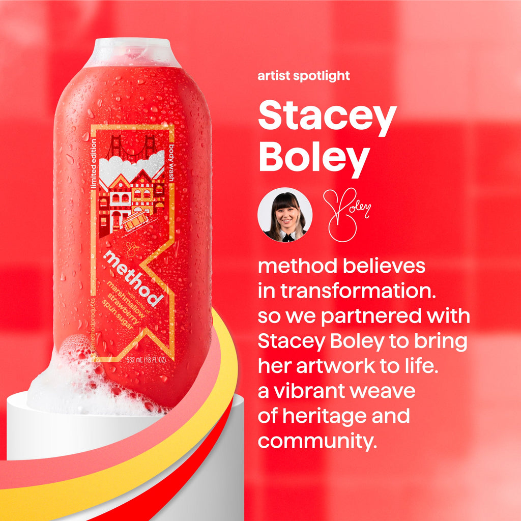 limited edition body wash. artist collection. san francisco