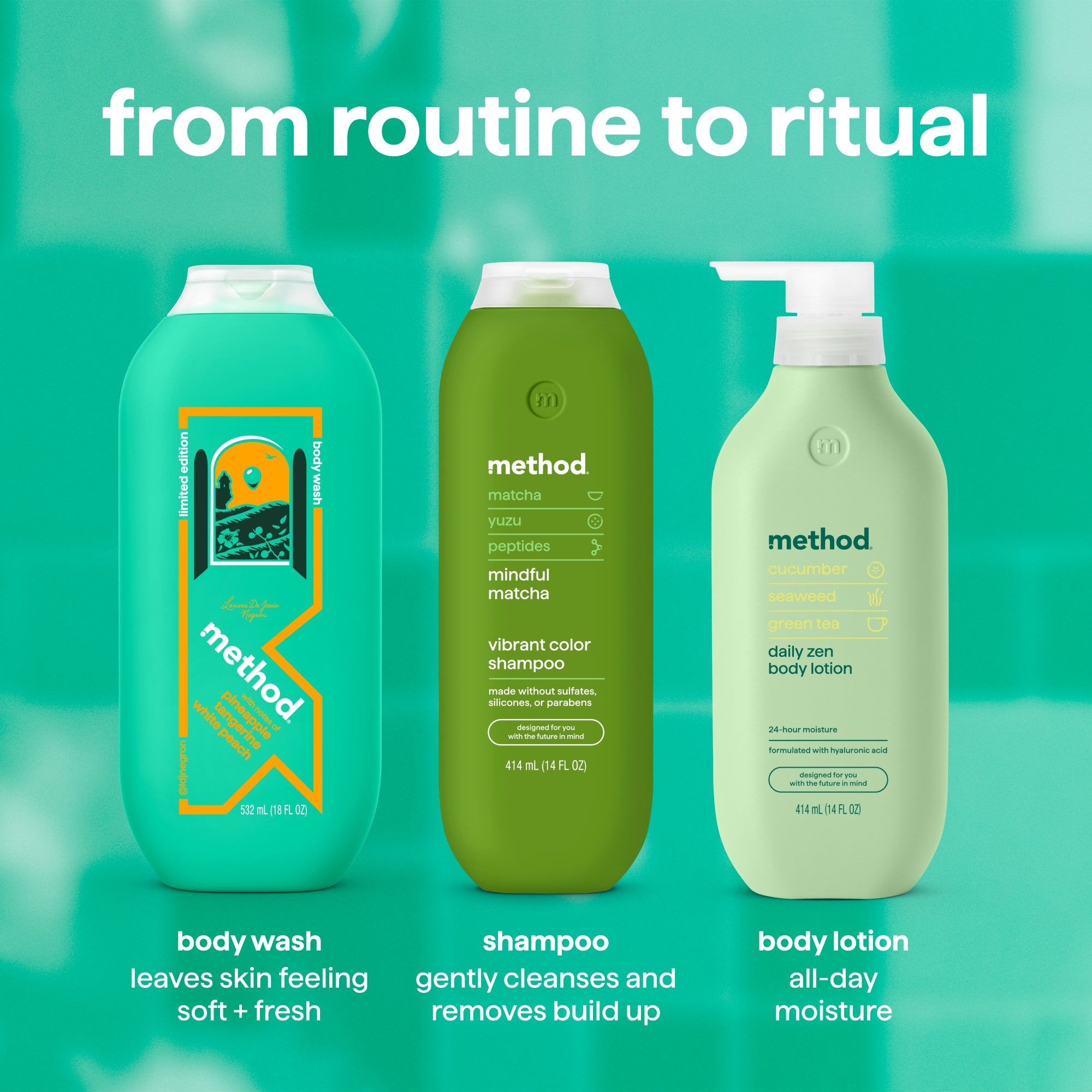 limited edition body wash. artist collection. san juan