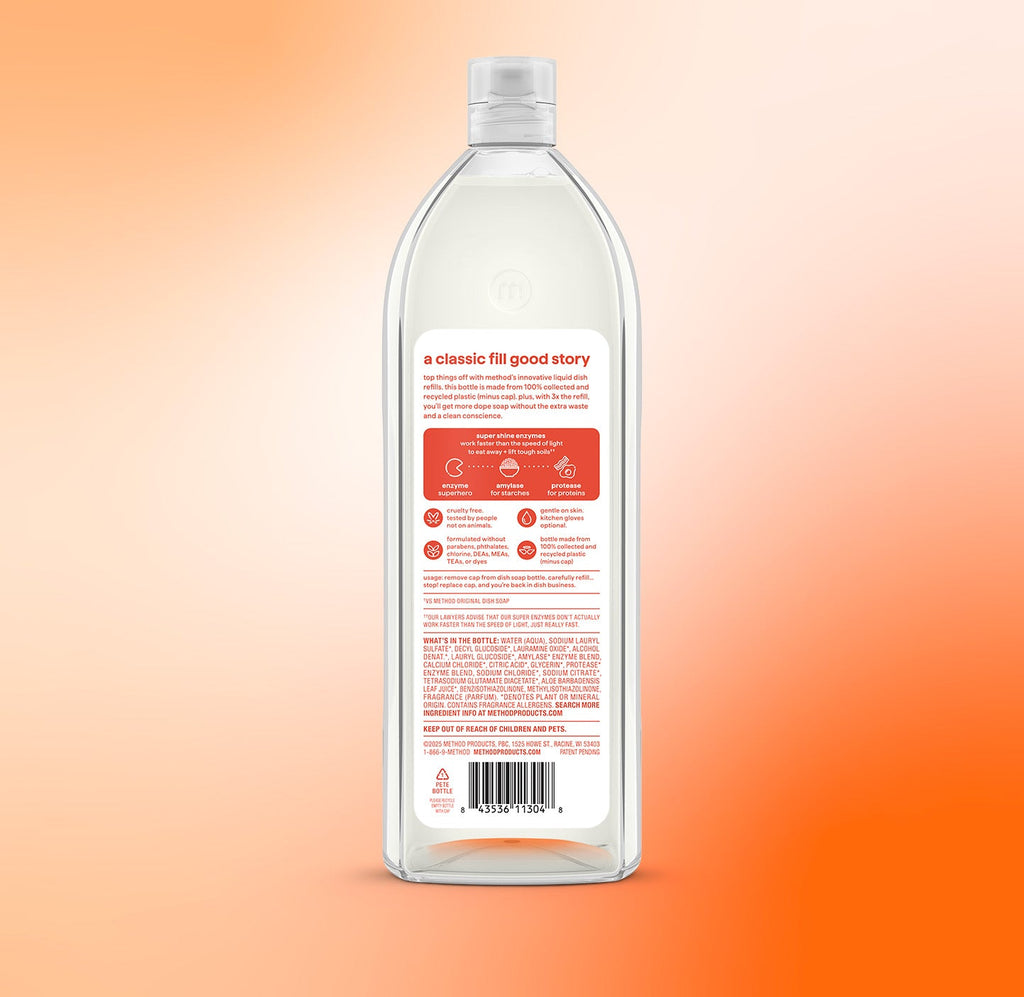 super shine liquid dish soap refill - among the orchards. 48 fl oz