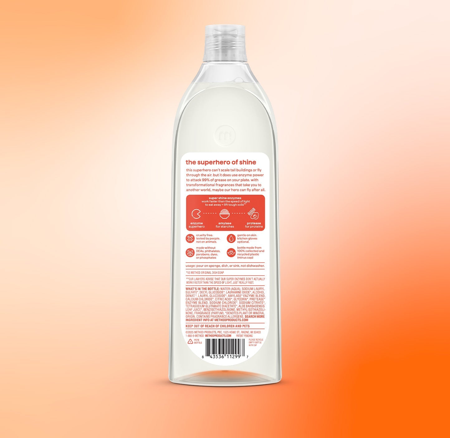 super shine liquid dish soap - among the orchards. 16 fl oz