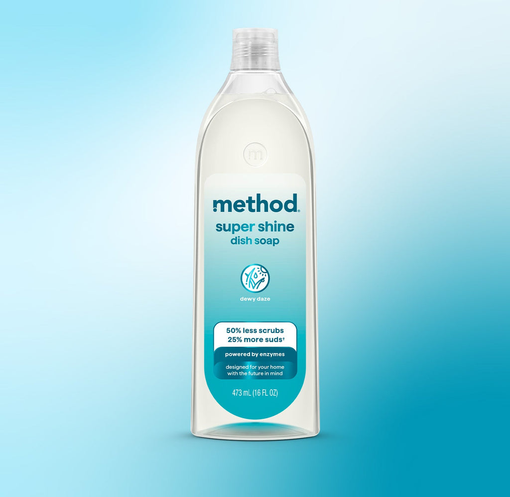 super shine liquid dish soap - dewy daze. 16 fl oz