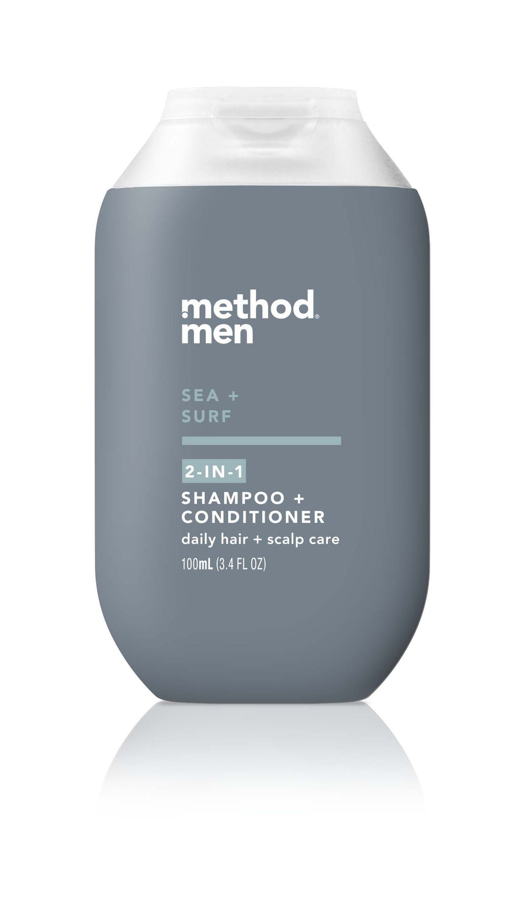 men 2-in-1 shampoo + conditioner - sea + surf. 3.4 fl oz