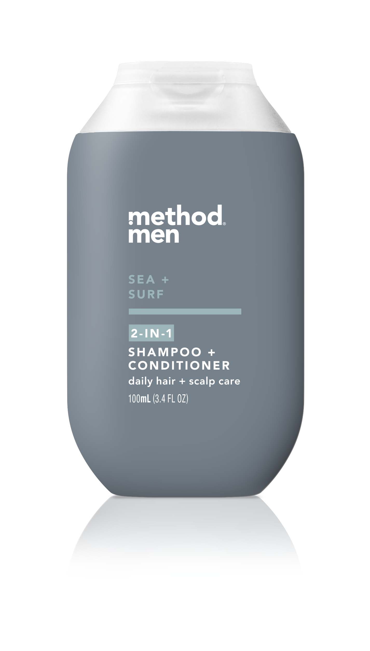 men 2-in-1 shampoo + conditioner - sea + surf. 3.4 fl oz