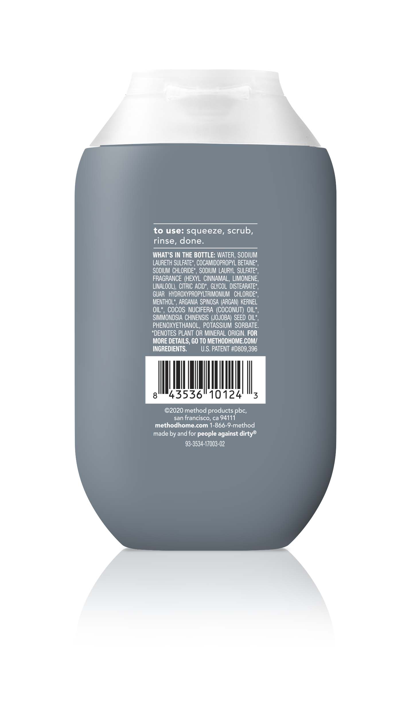 men 2-in-1 shampoo + conditioner - sea + surf. 3.4 fl oz