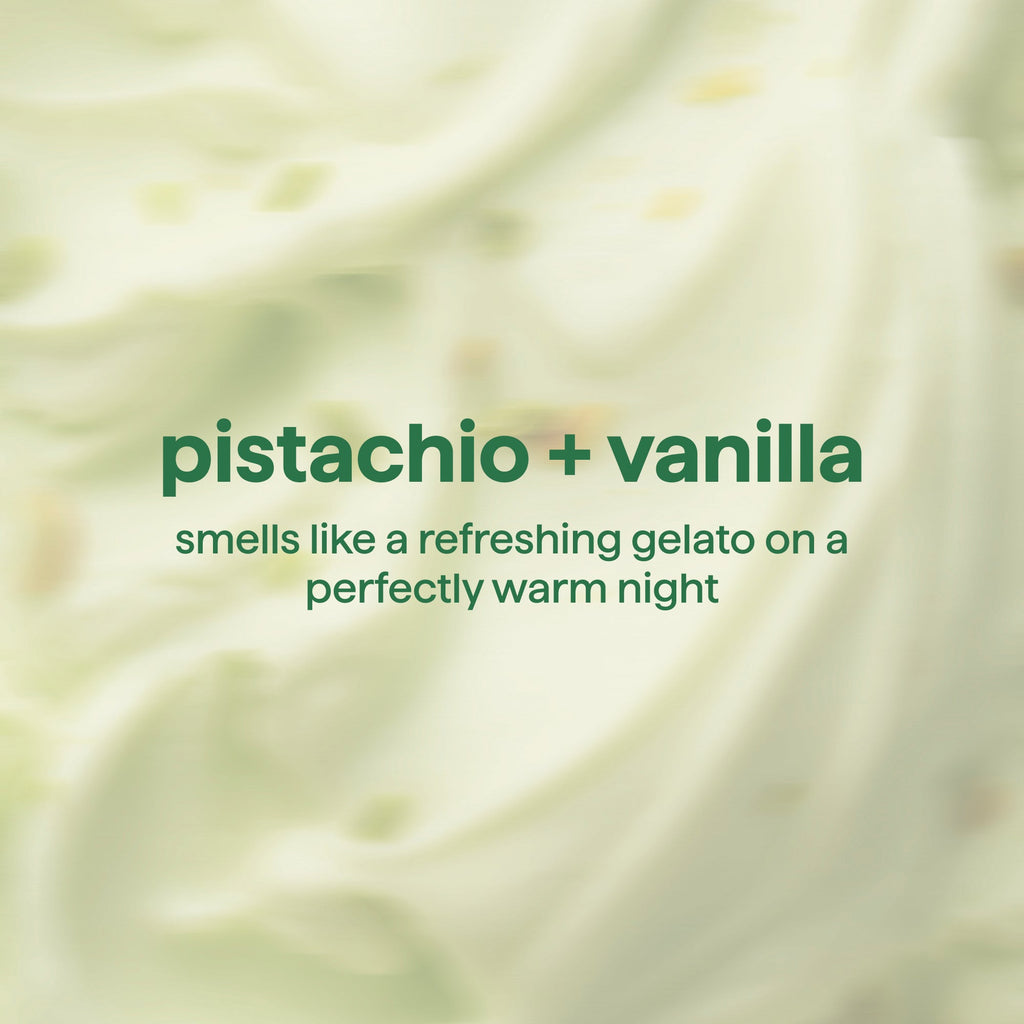 dream foam | foaming body wash - pistachio + vanilla. 13.5 fl oz