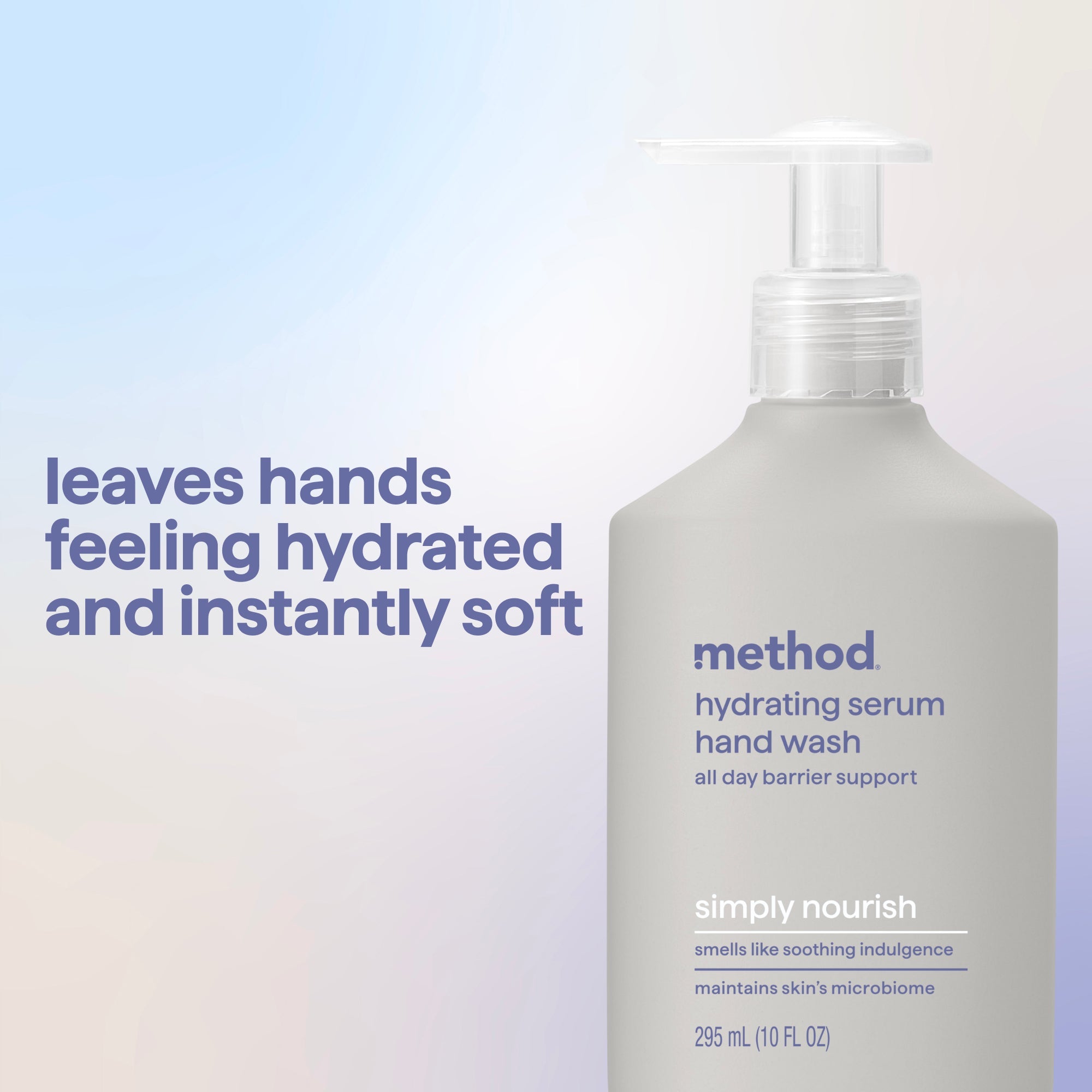 hydrating serum hand wash - simply nourish. 10 oz