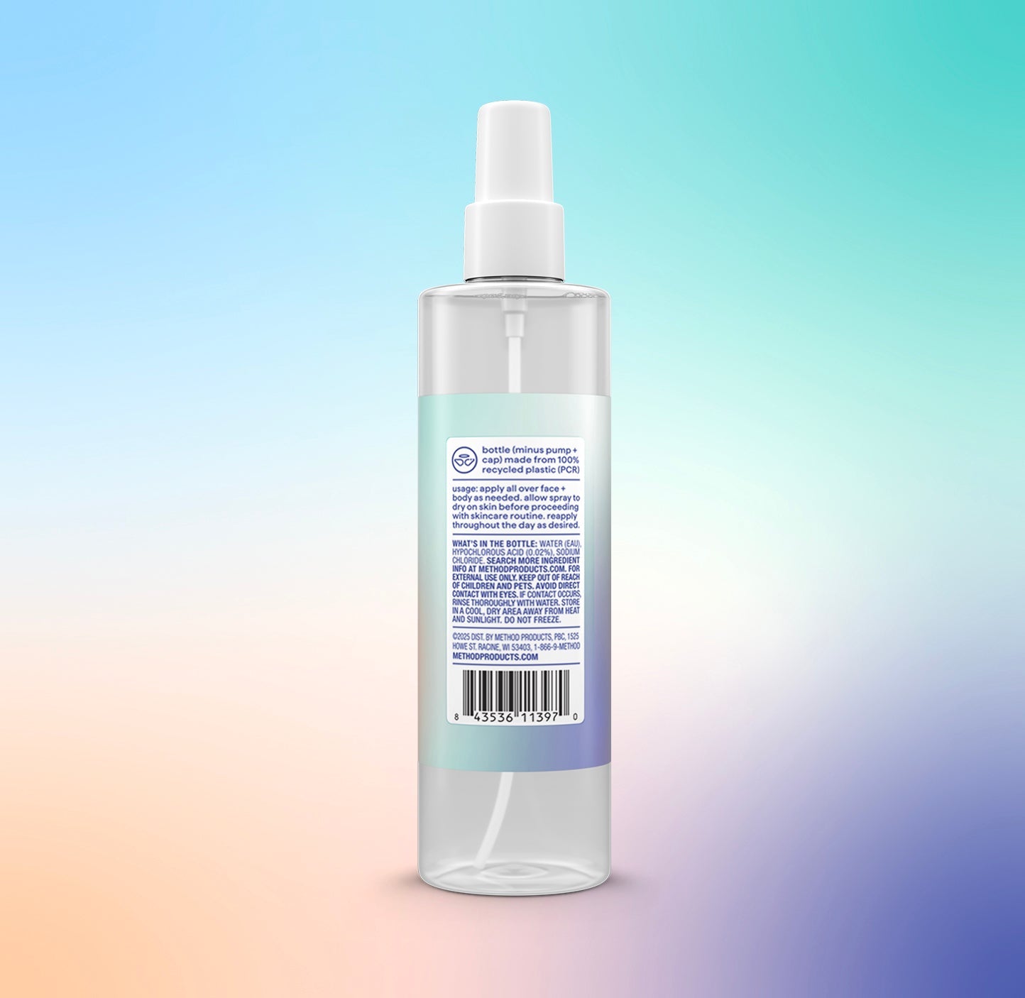 skin spritz face + body mist