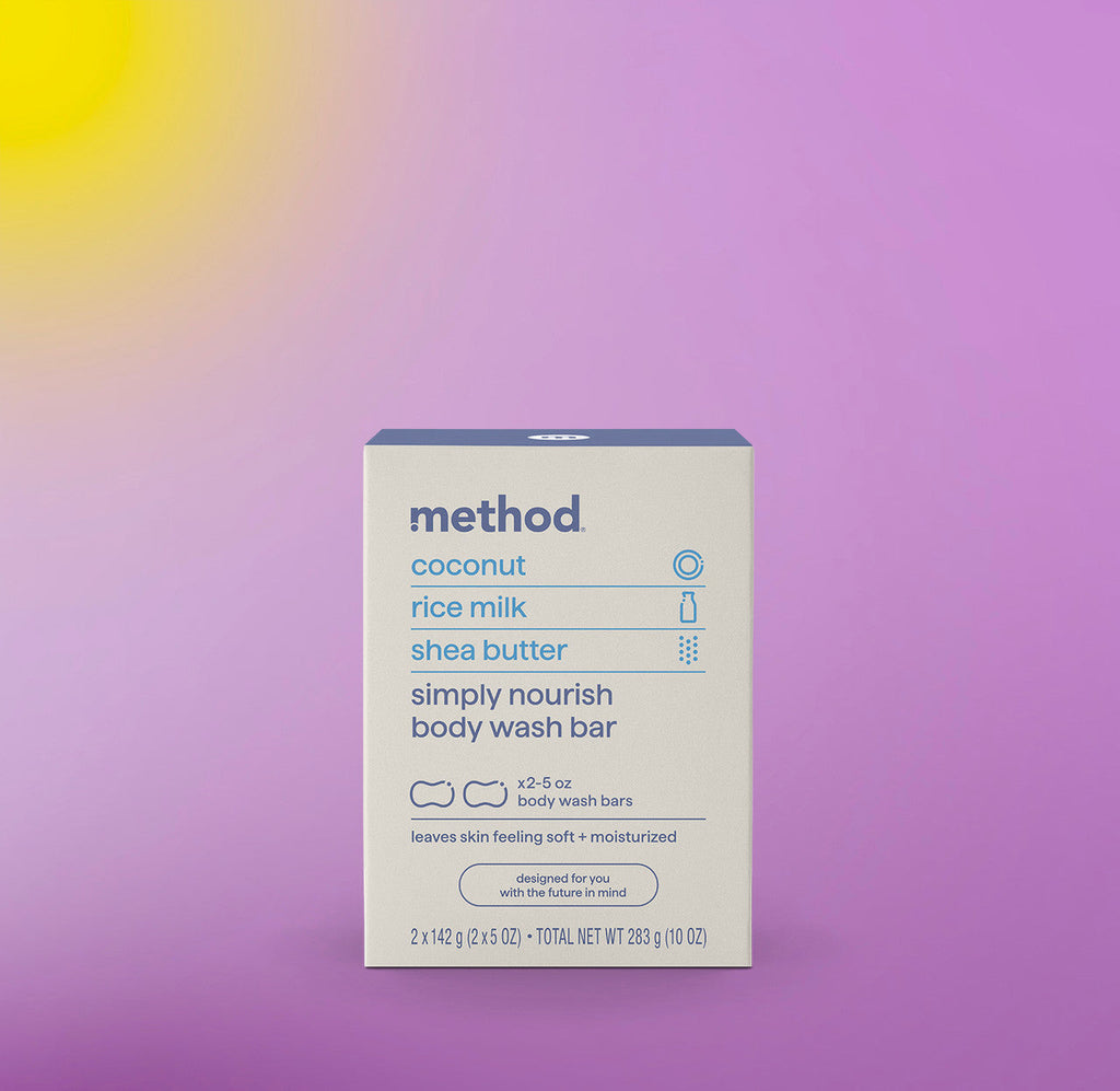 method bar soap variety duo. 4 bars