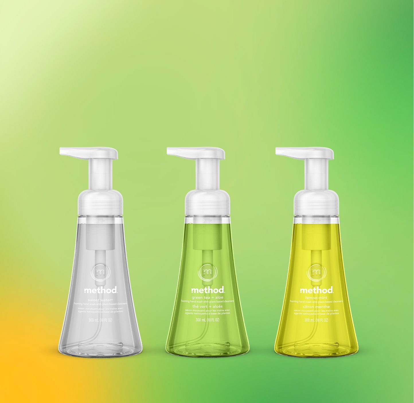 foaming hand wash variety trio. 30 oz
